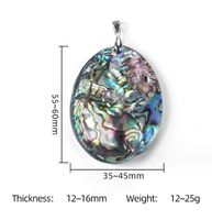 Simple Style Classic Style Streetwear Geometric Abalone Shell Charms main image 2
