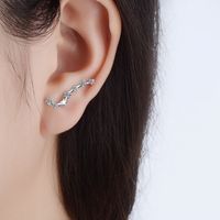 1 Paire Élégant Dame Style Classique Star Incruster Le Cuivre Zircon Boucles D'Oreilles main image 3