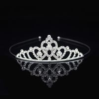 Princesa Lindo Corona Aleación Embutido Diamantes De Imitación Corona sku image 10