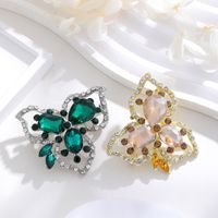 Ig Style Animal Flower Alloy Enamel Inlay Rhinestones Women's Brooches main image 10