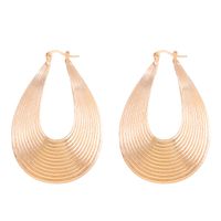 1 Pair Ig Style Simple Style Water Droplets Plating Alloy Earrings main image 4