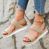 Women's Casual Solid Color Round Toe Fashion Sandals main image 2