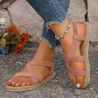 Women's Casual Solid Color Round Toe Fashion Sandals main image 4