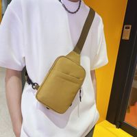 Unisex Classic Style Solid Color Oxford Cloth Waist Bags main image 1