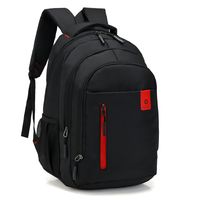Solid Color Casual Holiday Daily School Backpack main image 5