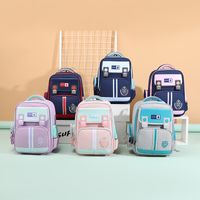 One Size Color Block School Daily School Backpack Kids Backpack main image 9