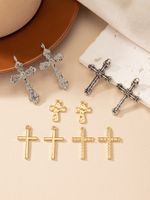 Retro Cool Style Cross Alloy Jewelry Accessories main image 4