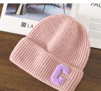 Women's Lady Letter Embroidery Eaveless Wool Cap sku image 10