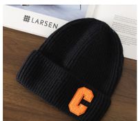 Women's Lady Letter Embroidery Eaveless Wool Cap sku image 12