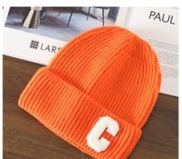 Women's Lady Letter Embroidery Eaveless Wool Cap sku image 17