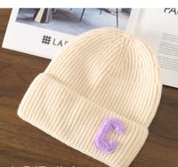 Women's Lady Letter Embroidery Eaveless Wool Cap sku image 25