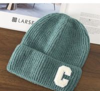 Women's Lady Letter Embroidery Eaveless Wool Cap sku image 26