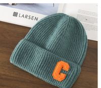 Women's Lady Letter Embroidery Eaveless Wool Cap sku image 28