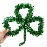 St. Patrick Vintage Style Simple Style Shamrock Plastic Party Festival Hanging Ornaments Decorative Props main image 8