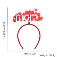 Mother's Day Cute Pastoral Rose Plastic Family Gathering Party Headband Costume Props main image 8