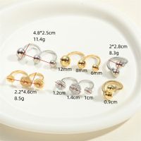 Vacation Classic Style Commute Solid Color Flower Copper 14k Gold Plated White Gold Plated Zircon Open Rings In Bulk main image 2