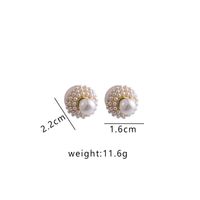 Wholesale Jewelry Elegant Sweet Round Solid Color Alloy Drop Earrings main image 10