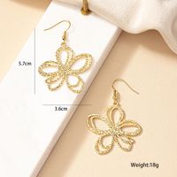 Wholesale Jewelry Vintage Style Flower Alloy Plating Ear Hook main image 4