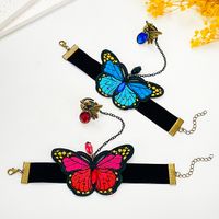 Style Vintage Papillon Chiffon Placage Femmes Bracelets main image 3