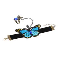 Style Vintage Papillon Chiffon Placage Femmes Bracelets main image 2