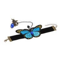 Vintage Style Butterfly Cloth Plating Women's Bracelets sku image 2