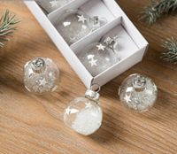 Christmas Simple Style Ball Glass Indoor Party Hanging Ornaments sku image 7