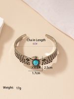 Gothic Owl Alloy Plating Gold Plated Women's Bangle main image 7