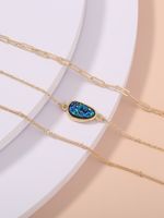 Nihaojewelry Simple Geometric Crystal Cluster Lattice Chain Multi-layer Bracelet Jewelry Wholesale main image 11