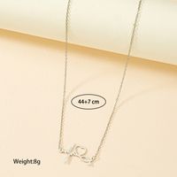 Simple Style Heart Shape Alloy Plating Women's Pendant Necklace main image 4