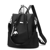 Waterproof Anti-theft Solid Color Travel Street Women's Backpack main image 1