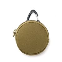 Unisex Solid Color Oxford Cloth Zipper Coin Purses main image 2