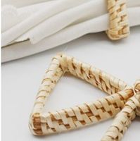 Cute Cartoon Rattan Napkin Rings 1 Piece sku image 7