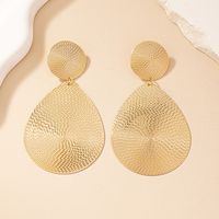 1 Pair Ig Style Exaggerated Round Plating Alloy Gold Plated Ear Studs main image 8