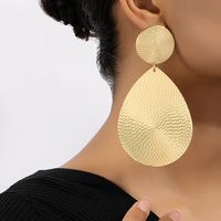 1 Pair Ig Style Exaggerated Round Plating Alloy Gold Plated Ear Studs main image 1
