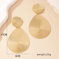 1 Pair Ig Style Exaggerated Round Plating Alloy Gold Plated Ear Studs main image 5