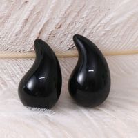 1 Pair Vintage Style Water Droplets Arylic Ear Studs sku image 1