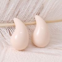 1 Pair Vintage Style Water Droplets Arylic Ear Studs sku image 13