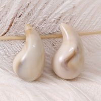 1 Pair Vintage Style Water Droplets Arylic Ear Studs sku image 14