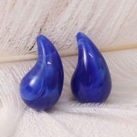 1 Pair Vintage Style Water Droplets Arylic Ear Studs sku image 20