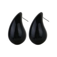 1 Pair Vintage Style Water Droplets Arylic Ear Studs main image 6