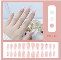 Fashion Heart Shape Plastic Nail Patches 1 Set sku image 11