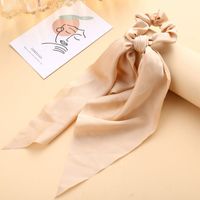 Simple Style Classic Style Color Block Cloth Satin Hair Tie sku image 5