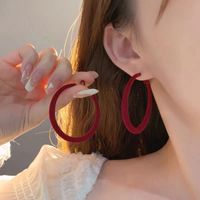 Wholesale Jewelry Glam Vintage Style Round Alloy Hoop Earrings main image 3