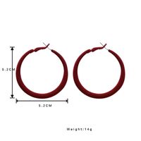 Wholesale Jewelry Glam Vintage Style Round Alloy Hoop Earrings main image 5