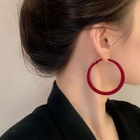 Wholesale Jewelry Glam Vintage Style Round Alloy Hoop Earrings main image 1