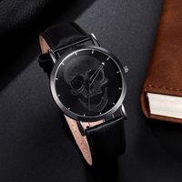 Funny Skull Buckle Quartz Men's Watches main image 6