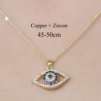 Copper Simple Style Plating Inlay Tortoise Heart Shape Butterfly Zircon Pendant Necklace sku image 7