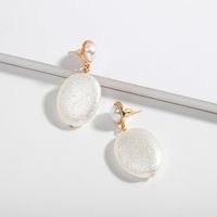 Korean Temperament Pearl Long Tassel Earrings Fashion Pearl Earrings sku image 2