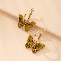 Koreanische Mode Einfache Frauen Schmetterling Ohrringe Großhandel Nihaojewelry sku image 3