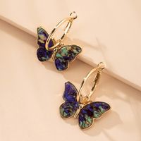 Koreanische Mode Einfache Frauen Schmetterling Ohrringe Großhandel Nihaojewelry sku image 6
